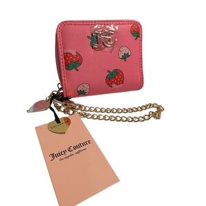 Juicy Couture "Sweet 'N Juicy" Square Coin Purse - NWT **